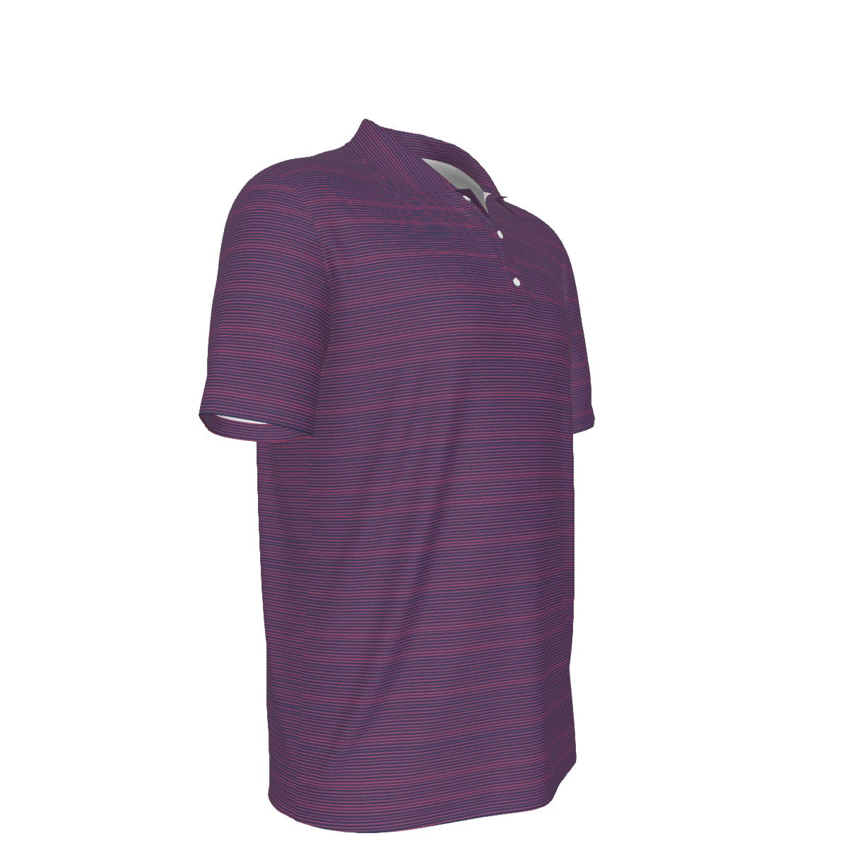 Stripes & Stripes - Raspberry & Navy