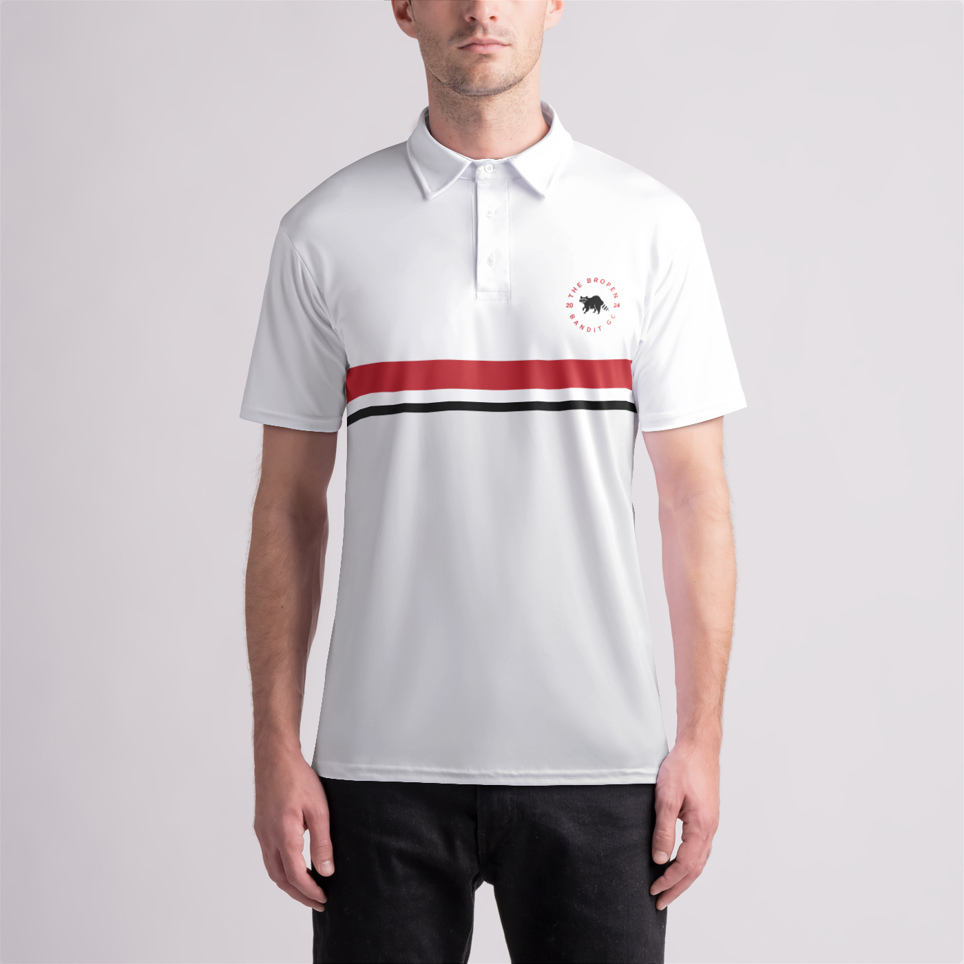 Color Block Polo