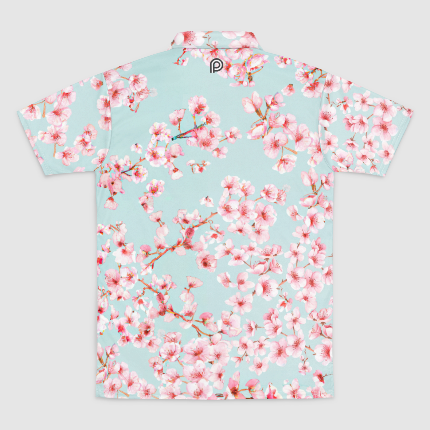 Cherry Blossoms Mens Polo Shirt