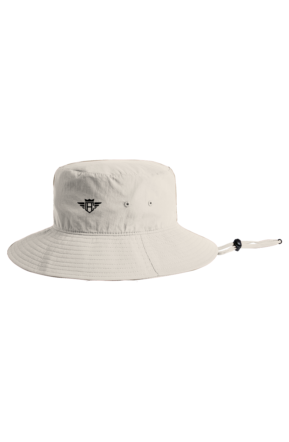 Nylon Wide Brim Bucket Hat