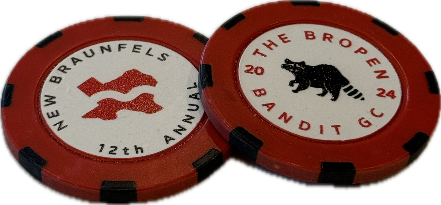 Poker Chip Ball Marker