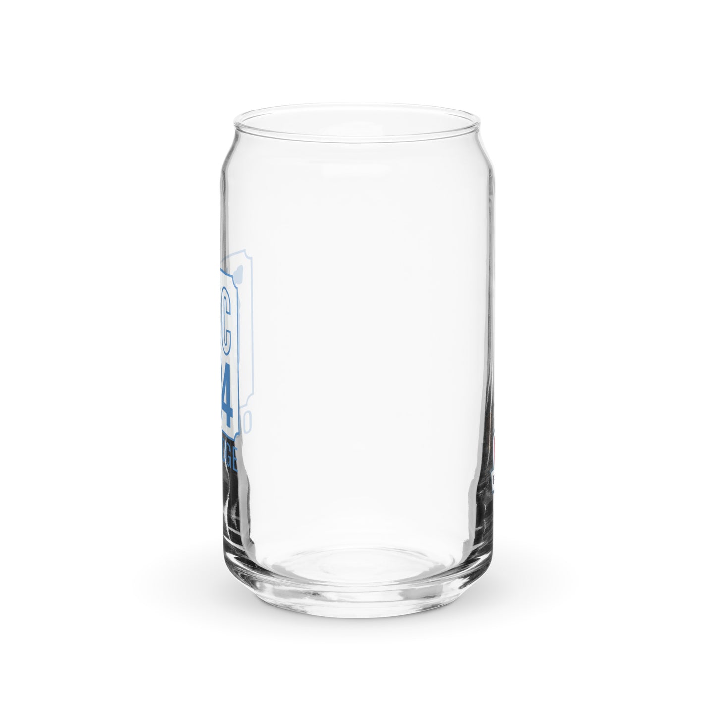 Can-shaped glass
