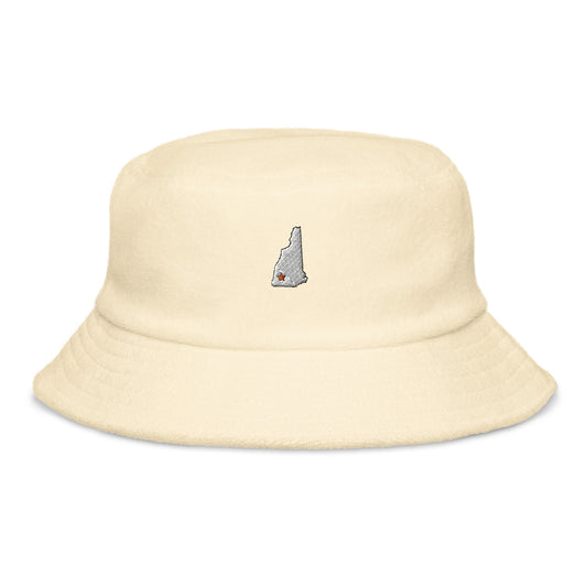 Terry cloth bucket hat