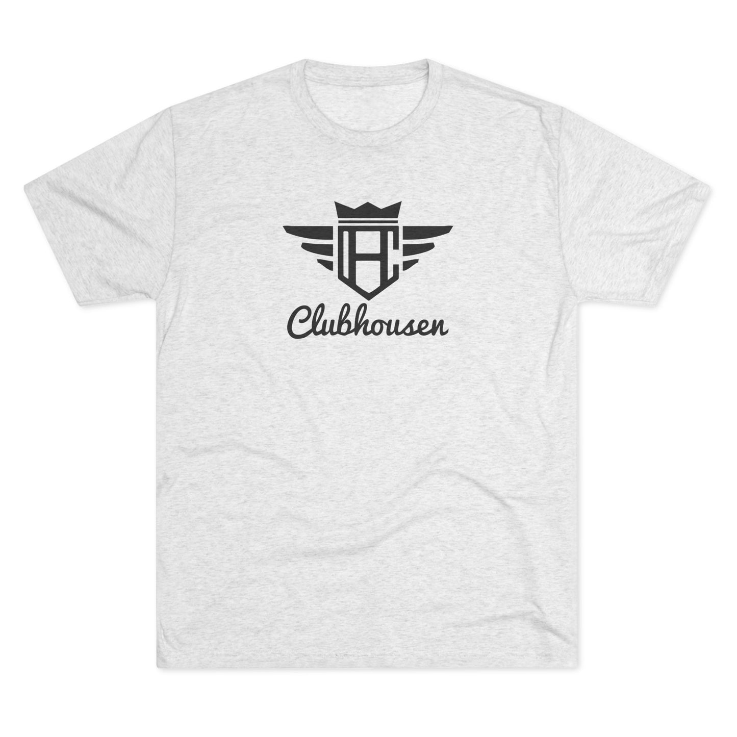 Clubhousen Logo Tee – Minimal Vintage Crest T-Shirt