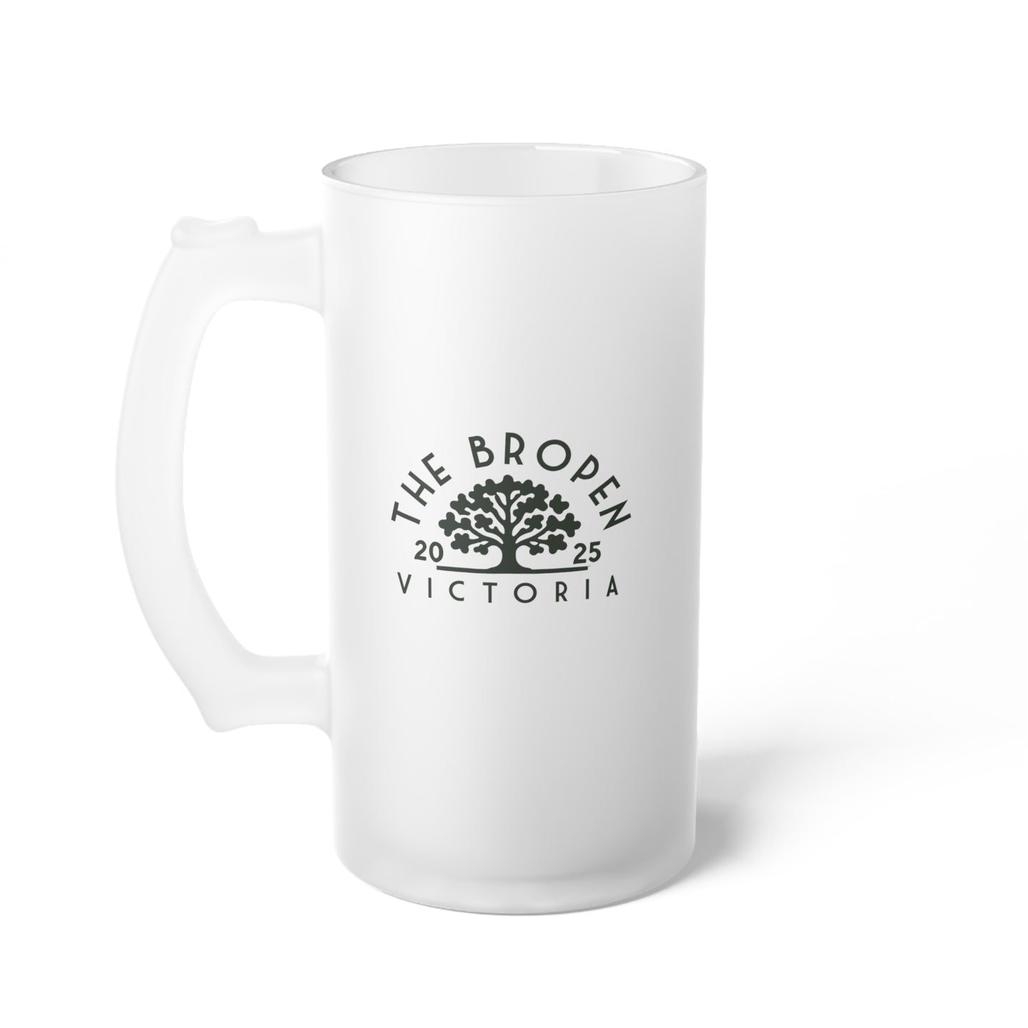 Frosted Glass Beer Mug