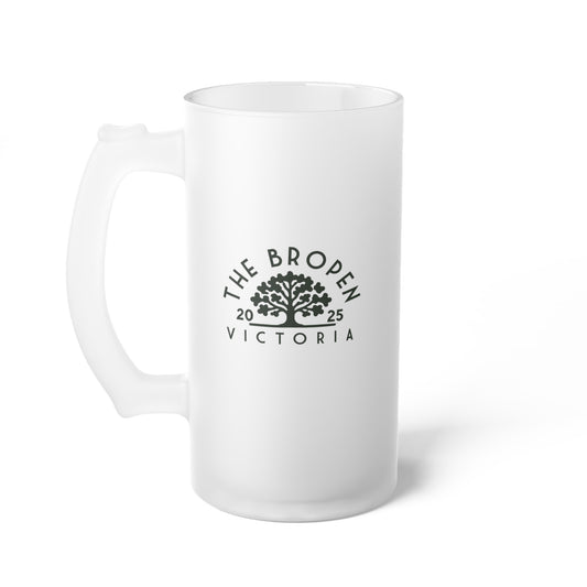 Frosted Glass Beer Mug