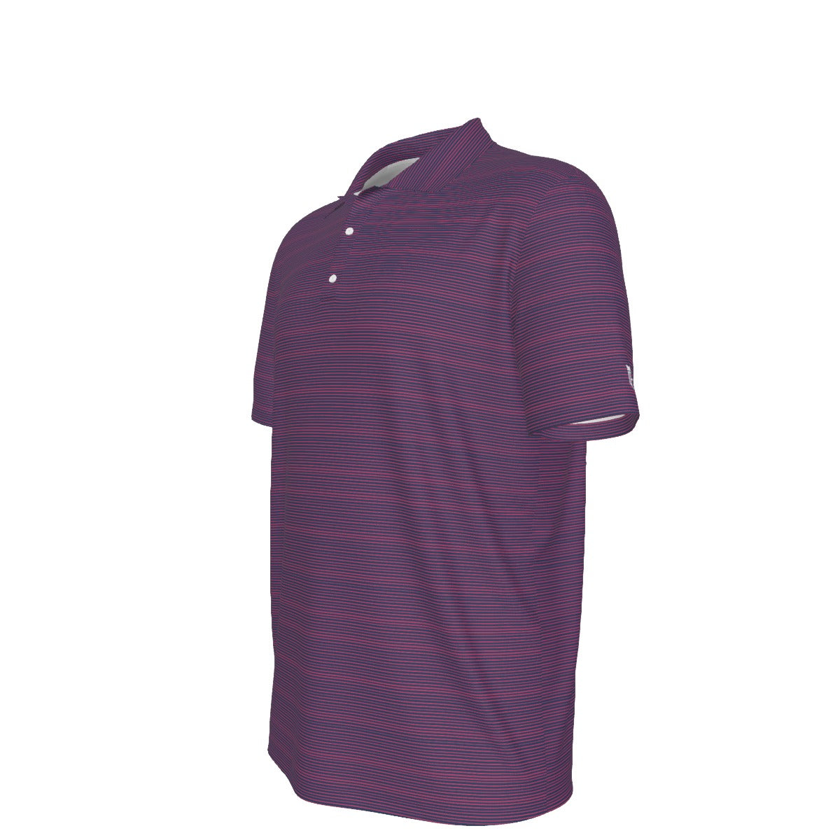 Stripes & Stripes - Raspberry & Navy