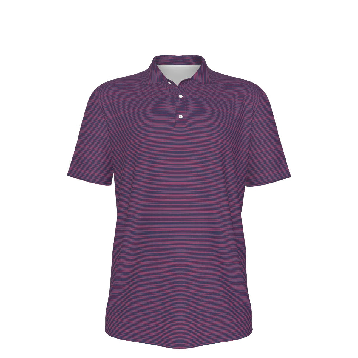 Stripes & Stripes - Raspberry & Navy