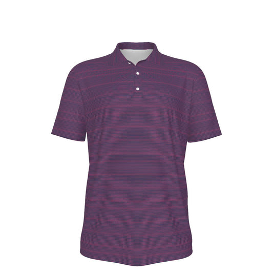Stripes & Stripes - Raspberry & Navy