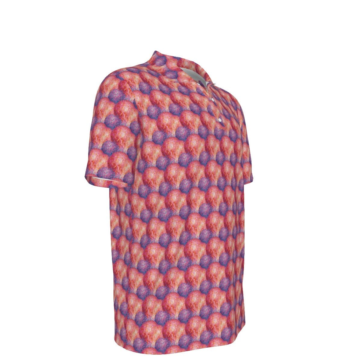 Pink Disco Balls Polo