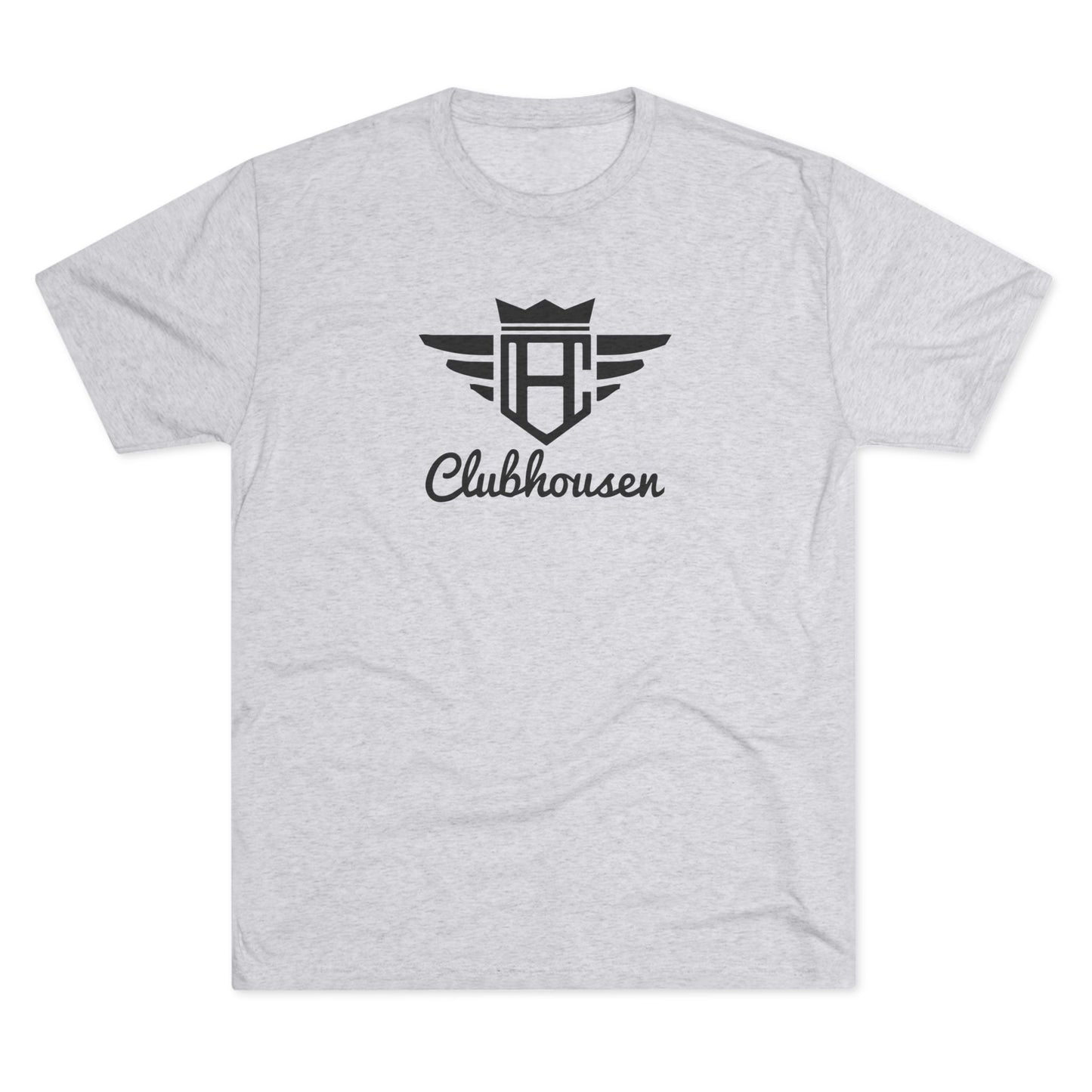 Clubhousen Logo Tee – Minimal Vintage Crest T-Shirt