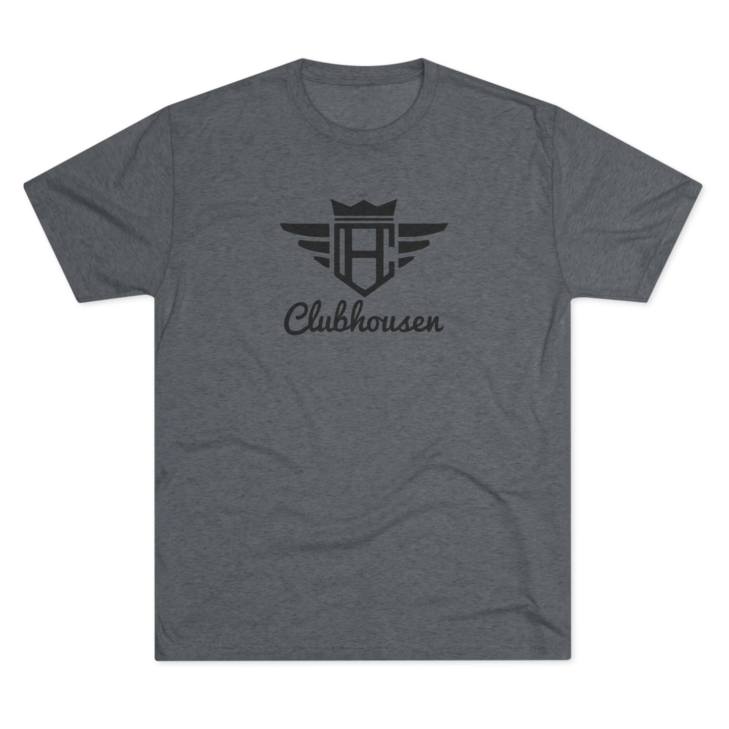Clubhousen Logo Tee – Minimal Vintage Crest T-Shirt