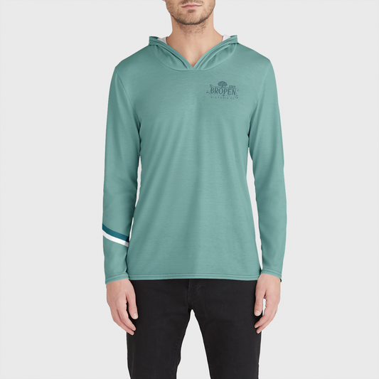 Teal hoodie shirt