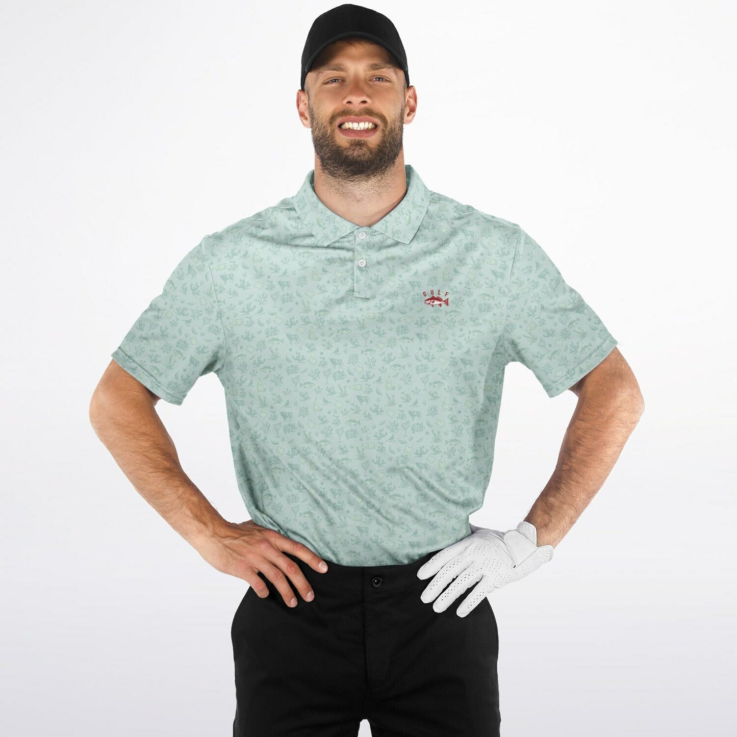 Gulf Coast DAY 2 Polo - Sea Green