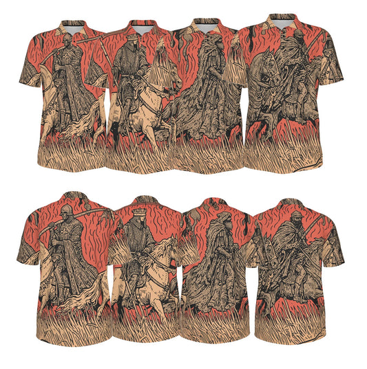 Four Horsemen 4-man Shirt Set