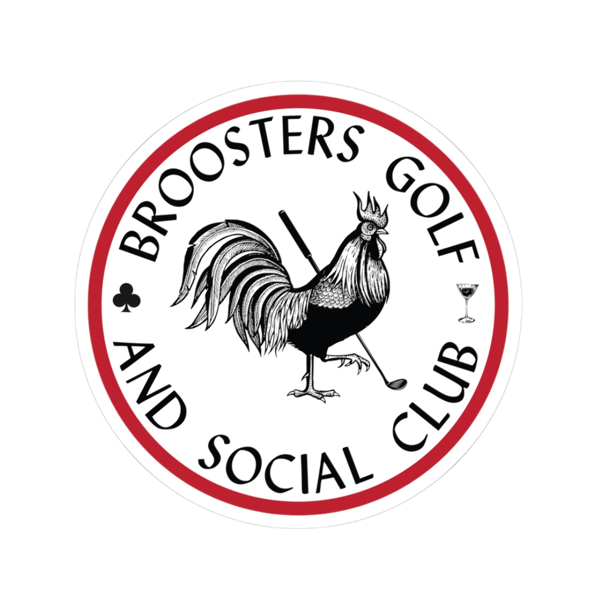 Broosters Kiss-Cut Sticker