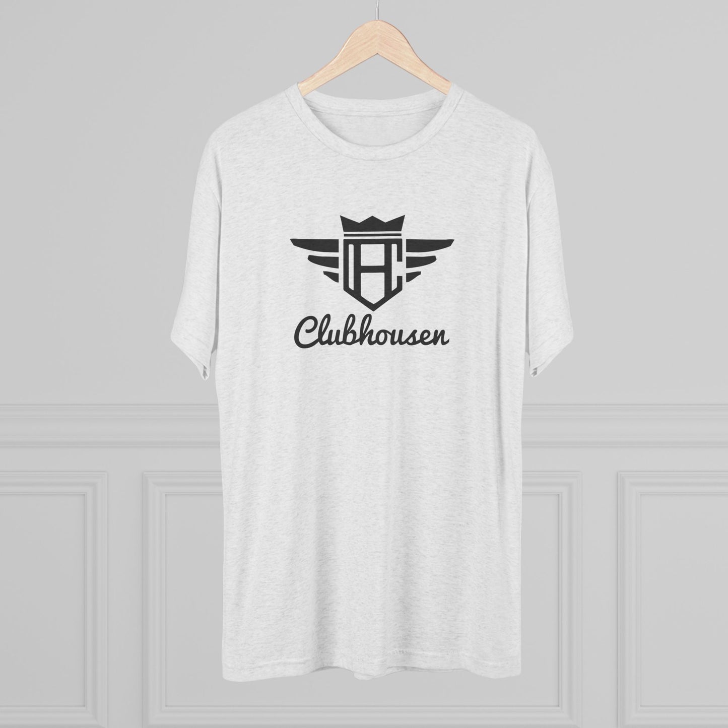 Clubhousen Logo Tee – Minimal Vintage Crest T-Shirt