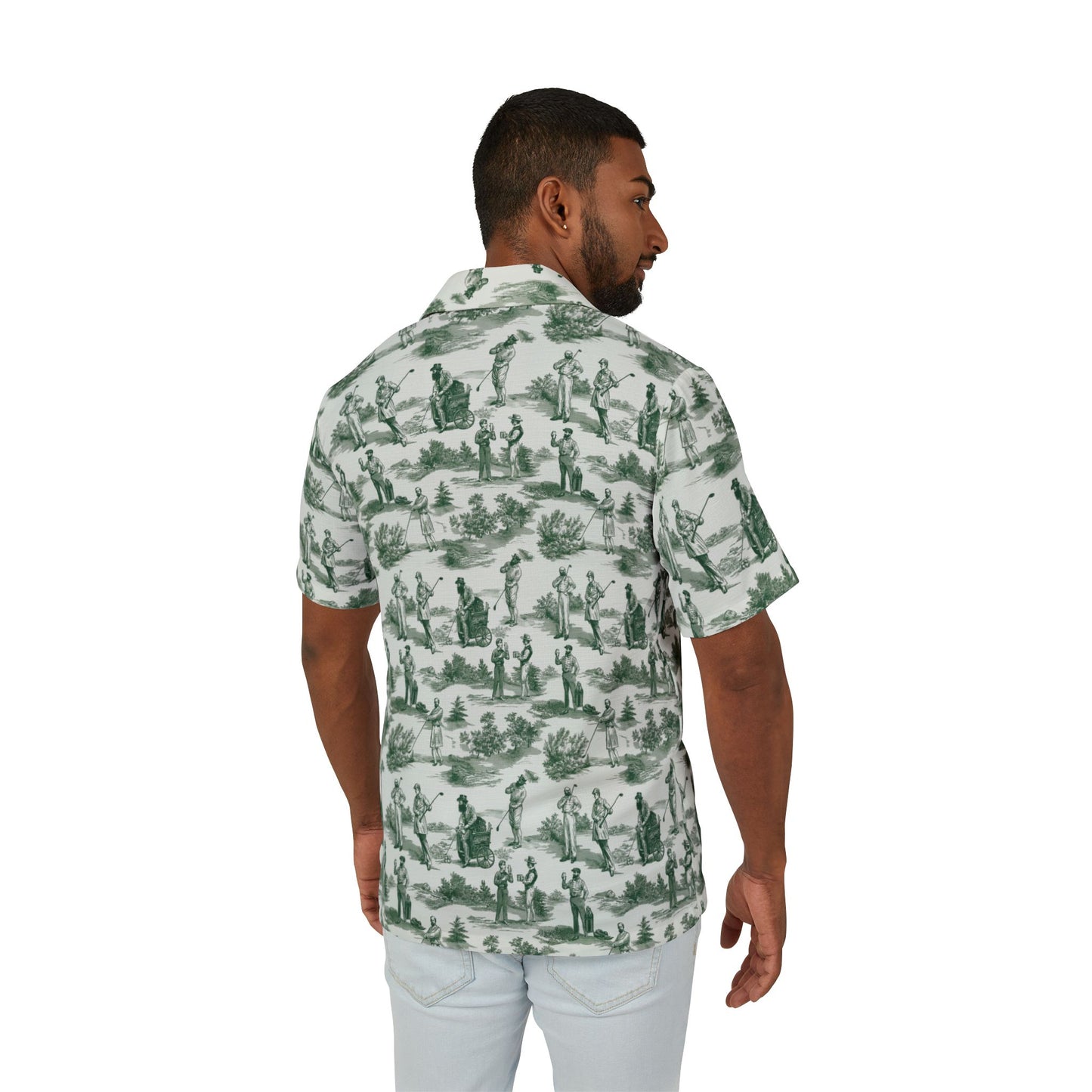 Men's Hawaiian Camp Shirt (AOP)