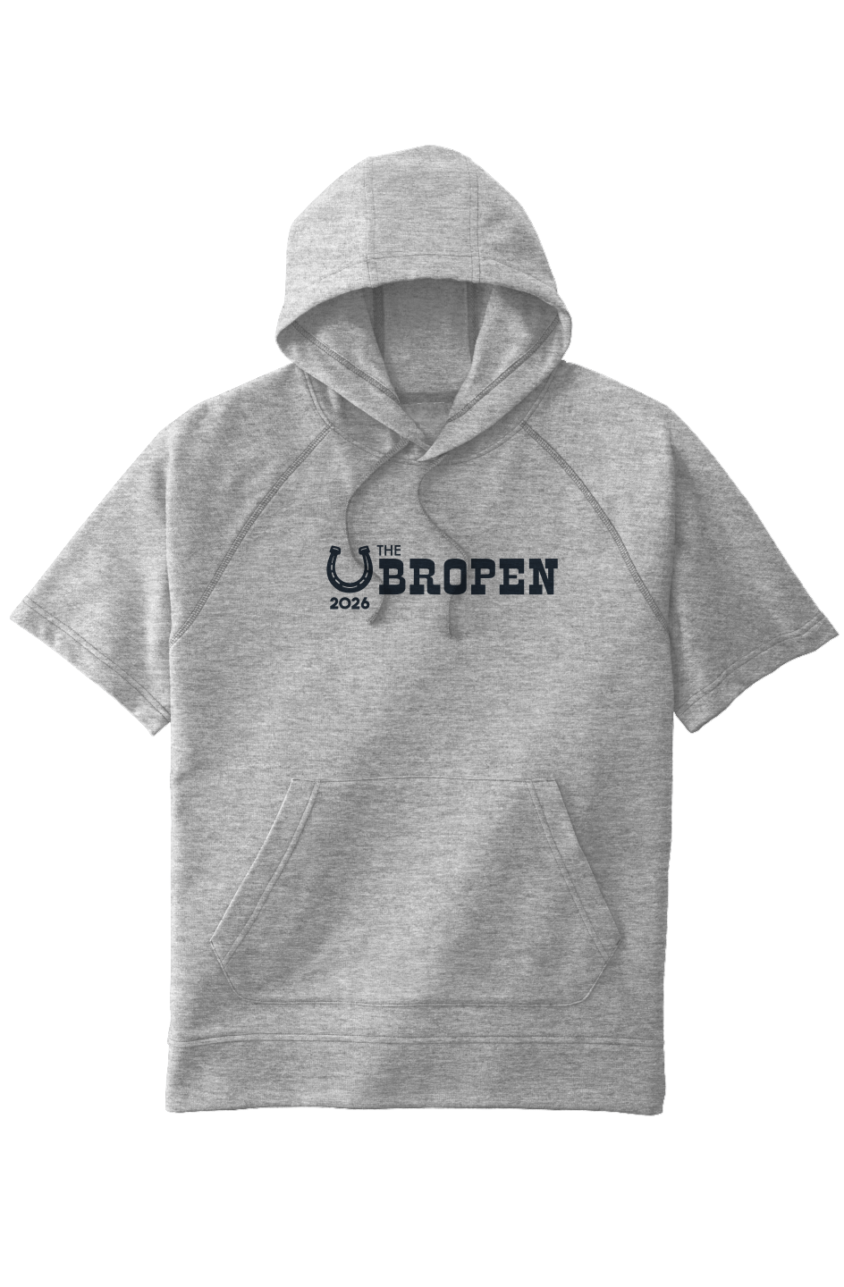 BrOpen '26 Tri-Blend Fleece S/S Hooded Pullover