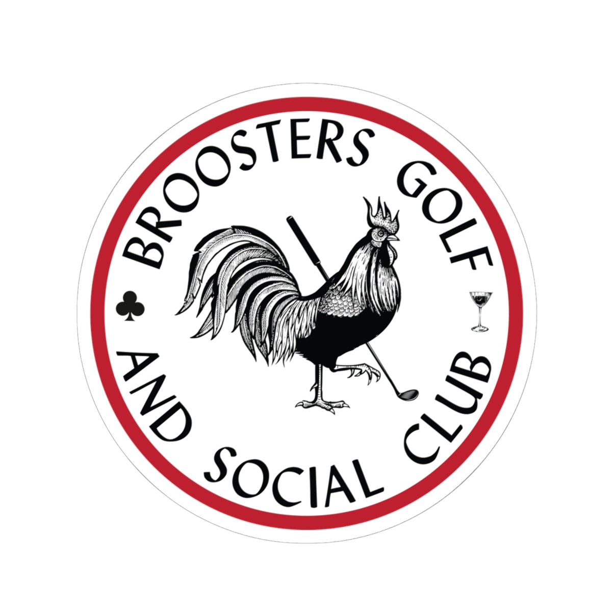 Broosters Kiss-Cut Sticker