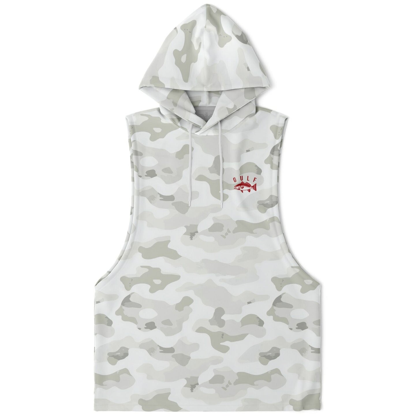 Gulf Camo Drop Armhole Hoodie