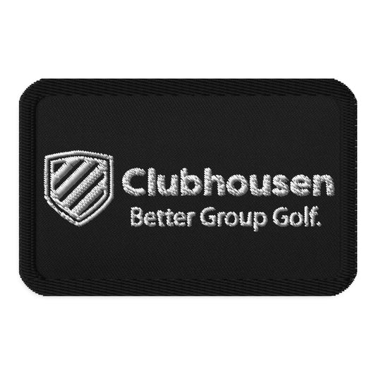 Clubhousen patch - black rectangle