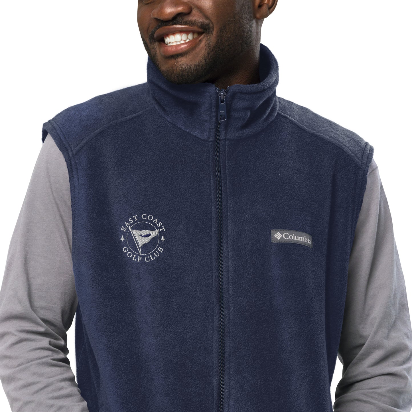 East Coast Columbia fleece vest