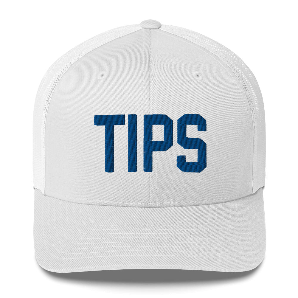 Tips White Trucker